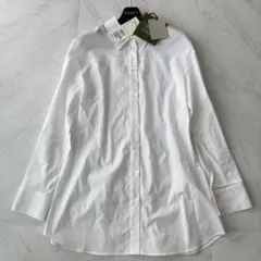 元値から3000円オフ！！【タグ付き】マレーラ長袖シャツ　白　ロング　42