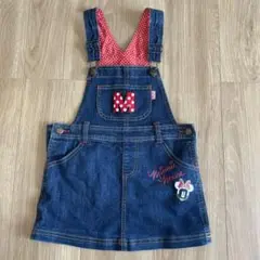 【美品】ミニーマウス　ジャンパースカート　95cm