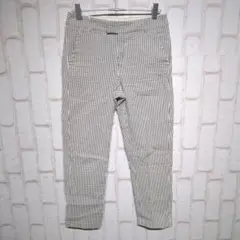 良品★URBAN RESEARCH DOORS パンツ ストライプ カジュアル