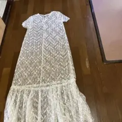 スナイデルレースロングワンピース