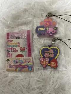 たまごっち　一番くじ　F賞　G賞　ラバーチャーム　ステーショナリー　2点セット