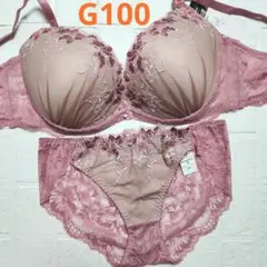 【新品未使用】格安！ブラショーツセット G100 3587 ピンク フェミニン