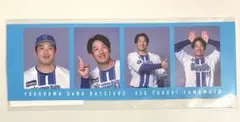 横浜DeNAベイスターズ 山本祐大 証明写真風 ステッカー