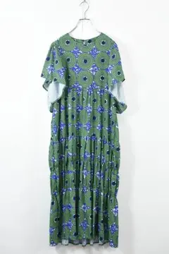 KISIMO TOKYO レディース 総柄 ドットデザイン ロングワンピース F