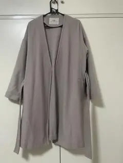 グレースコンチネンタルノーカラーコート シンプル