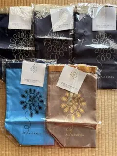 新品未開封品 近鉄百貨店 オリジナルエコバッグ 5個セット 花モチーフ