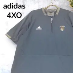 【入手困難】ADIDAS BASEBALL ベースボールシャツ グレー 4XO