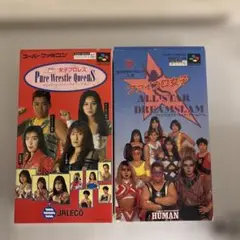 スーパーファミコン　ファイプロ女子　ピュア・レッスル・クイーンズ