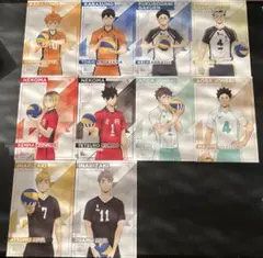 ハイキュー　ポストカード アニメイト　特典　10枚セット