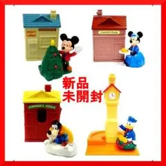 新品未開封 マクドナルド ハッピーセット ミッキーのクリスマスキャロル 全4種