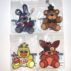 ファイブナイツアットフレディーズ　ラバーキーホルダー コンプリート