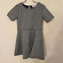 H&M 格子柄ワンピース