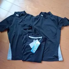 Under Armour ブラック アンダーシャツ セット