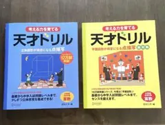 天才ドリル 立体図形 平面図形 点描写 線対象 ワーク