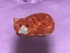 ヘアクリップ 猫 髪留め エキゾチック スコティッシュ