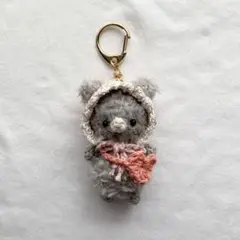 ふわふわちゃん＊gray×pink＊再販なし＊