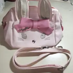 メゾピアノ　うさぎ　ショルダーバッグ