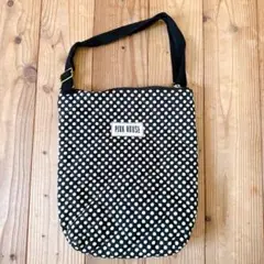 PINK HOUSE ドット柄 サコッシュ