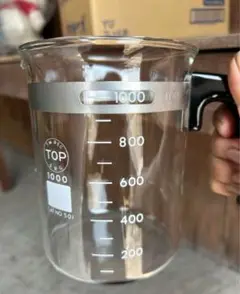 計量メモリ付き日本製 ビーカーサーバー 1000ml