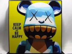 【新品 No 310】 ポップアートパネル ベアブリック ベアー