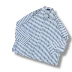 ユーロ古着　Westbury　パジャマシャツ　ストライプ柄　ヴィンテージ　L