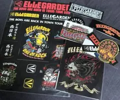 匿名配送 ELLEGARDEN 歴代 ステッカー セット 未開封