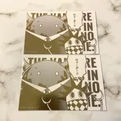吸血鬼すぐ死ぬ展 サイコータム チノイケ 箔プリントメッセージカード セット