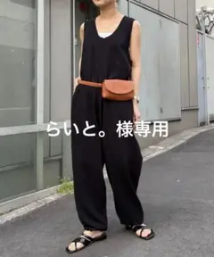 【willow】CIAOPANICスラブ裏毛裾ドロストオールインワン