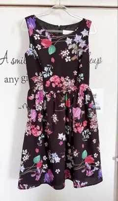 tocco closet 花柄ノースリーブワンピース