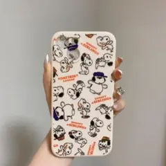 iPhone 13 ソフトケース スヌーピー
