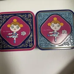 ミレーちゃん 四角形缶のみセット