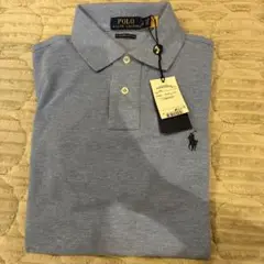 【新品】RALPH LAUREN カスタムスリムフィット 長袖ポロシャツ S