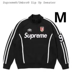 Supreme Umbro Zip Up Sweater Black M