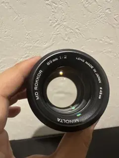 【極美品】動作◎ ミノルタ MD ROKKOR 85mm F2 509 極美品】動作◎ ミノルタ MD ROKKOR 85mm F2 509