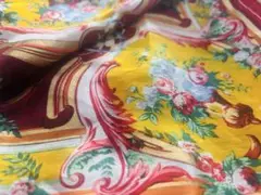 KENZO 花柄シルクスカーフ 約90cm