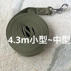 4.3m小型~中型ロングリード カーキ色