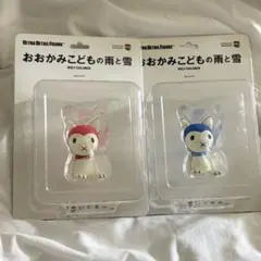 おおかみこどもの雨と雪　花のぬいぐるみ　2体セット おおかみこどもの雨と雪 花のぬいぐるみ 2体セット おもちゃ