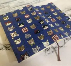 ネコ図鑑　文庫文（A６版）サイズ　一枚仕立てのブックカバー