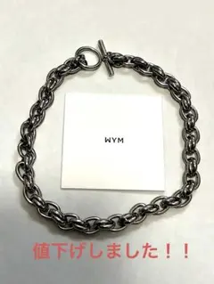 WYM ステンレススチール チェーンネックレス