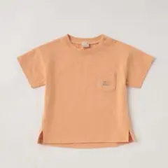 PETIT MAIN オレンジ Tシャツ 90(S)