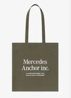 Mercedes Anchor inc. トートバッグ BlackEyePatch 新品 メルセデス アンカーインク MERCEDES ANCHOR