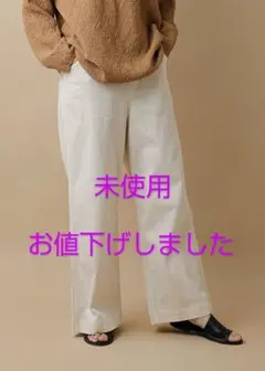 未使用　Johnbull　ジョンブル　コットンリネン イージー ワーク パンツ