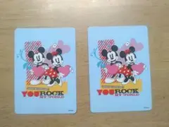 ☆ディズニーストア☆じゃんけんカード　東京ディズニーリゾート店限定　2枚セット
