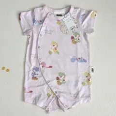 【新品未使用】ジェラートピケ ベビーロンパース ヨッシー柄