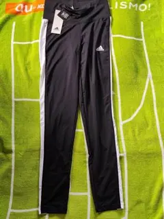 adidas ジャージパンツ 黒/白 サイドストライプ