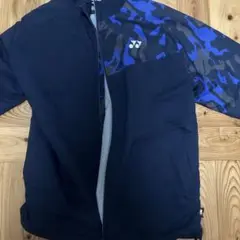 YONEX ウォームアップウェア Lサイズ ネイビー/青迷彩