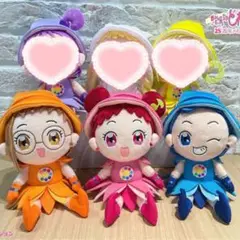 おジャ魔女　ぬいぐるみ　6点　メモリアル展 おジャ魔女どれみ25周年メモリアル展」で販売されているグッズの