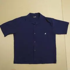KANGOL ネイビー 半袖シャツ M