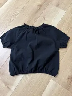 【試着のみ】女の子黒トップス