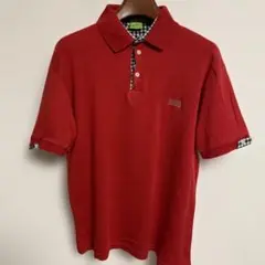 HUGO BOSS ヒューゴボス 赤 ポロシャツ L